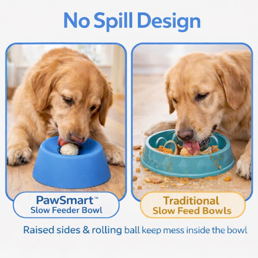 PawSmart™ Slow Feeder Bowl